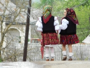 991 young girls easter in maramures